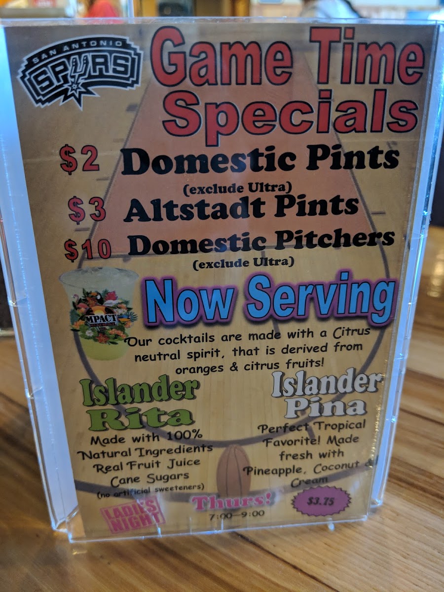 Halftime Pizza Menu - Image 3